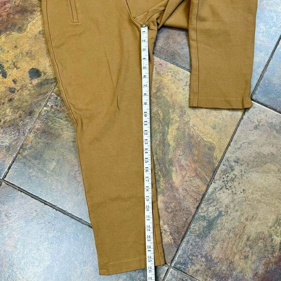 Chico’s Brown Stretch Ankle Ultimate Fit Juliet Career Pants 1.5 Medium 10 - Picture 2 of 9
